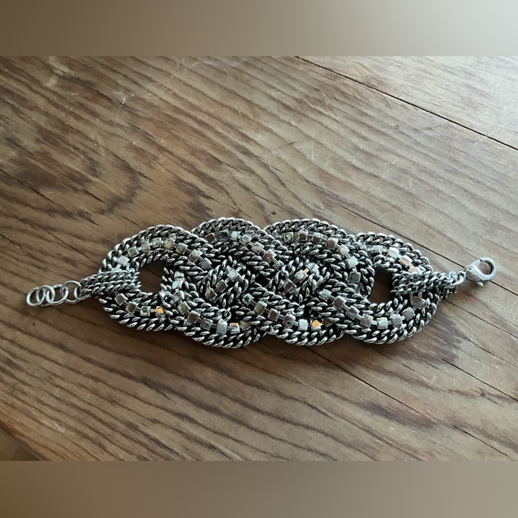 💖 Vintage Stella & Dot ‘Petra Braided Bracelet’ - Picture 3 of 8